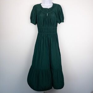 Current Air Dark Green Midi Dress